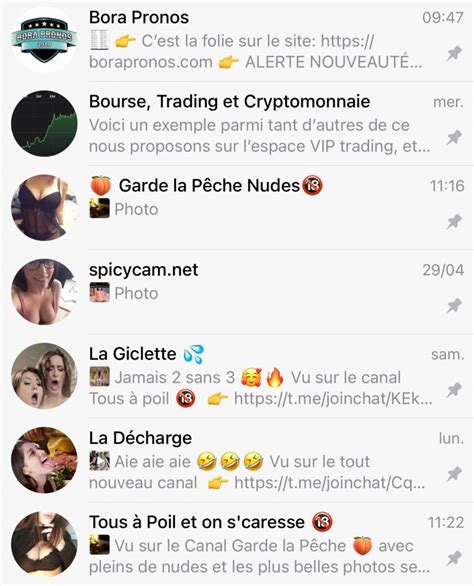 sex telegram|Telegram Pornographique : TOP 50 canaux telegram porno